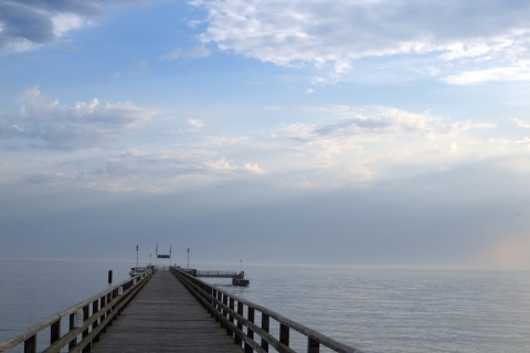 Wallpaper: Morgens an der Seebrcke
